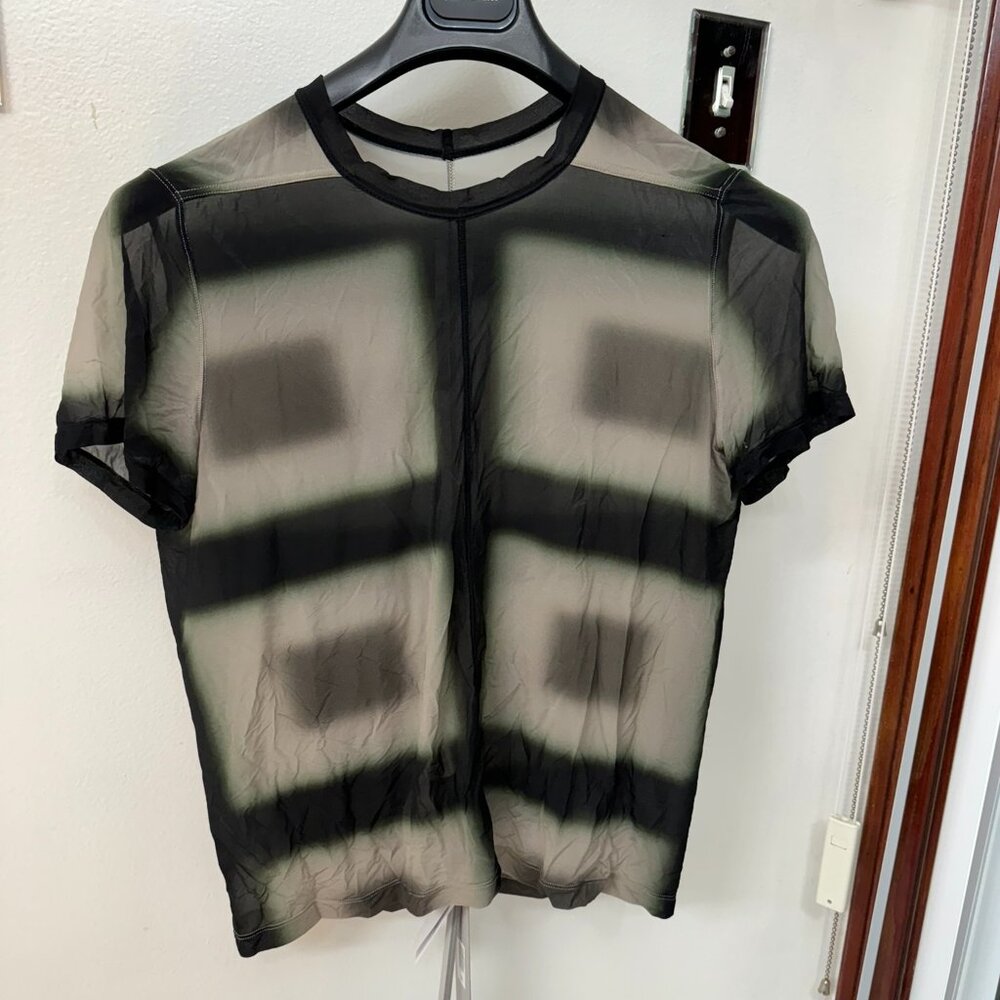 NWT RICK OWENS Black Plaid Short Level T sz.L (MSRP$1498)